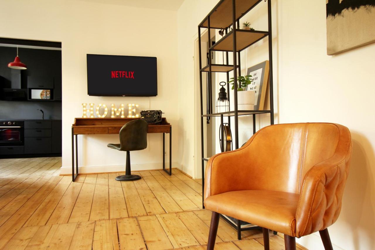 Secret Hideaways Zentrales Newyork-Designapartment Mit 2 Betten Nahe Messe L Flughafen Duisburg Exteriér fotografie